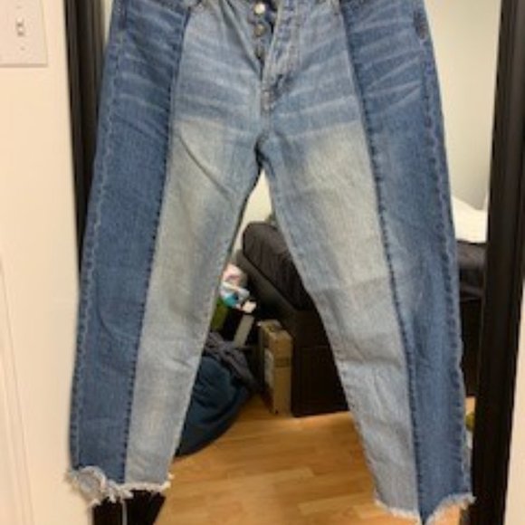 American Eagle 2 Tone Jeans Size 8 $15 - Picture 1 of 1